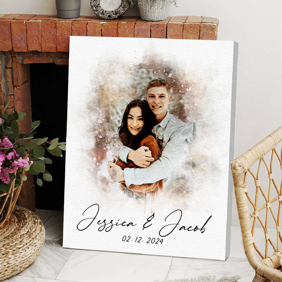 Custom Canvas Photo Prints For Him