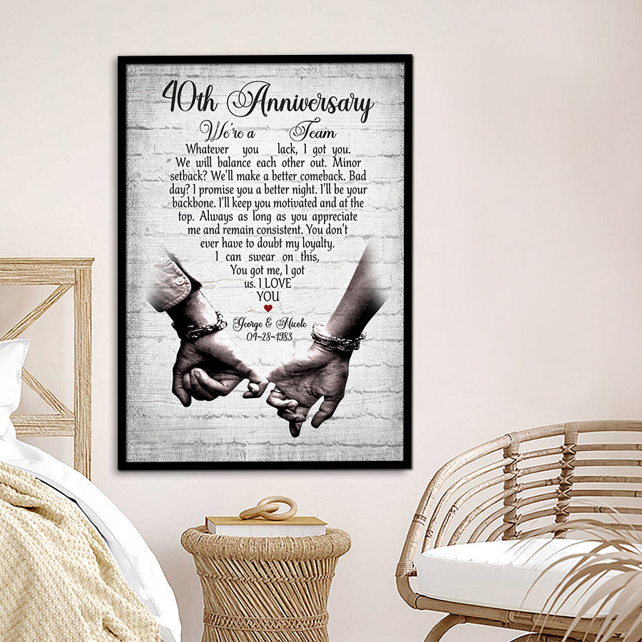 Buy 40th Anniversary Wedding Gift, 40 Years Together, 40 Years of Marriage,  Forty Years Together, 40th Anniversary Tumbler for Couple Parent Women Mom  Husband Wife Online at Low Prices in India - Amazon.in