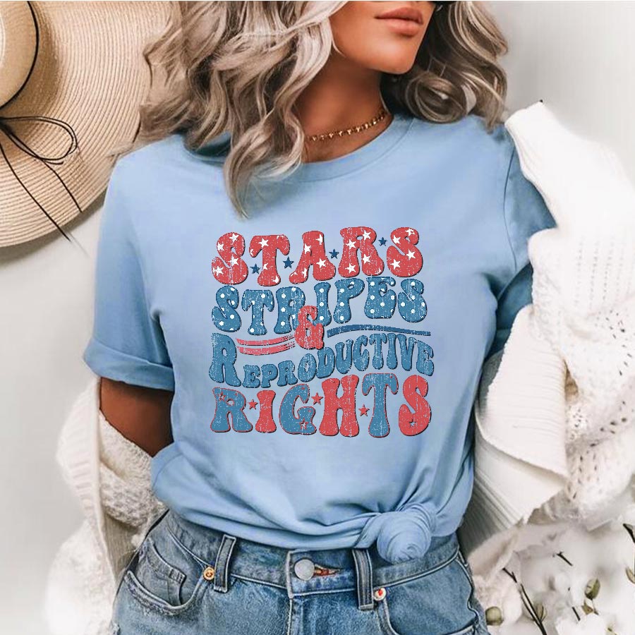 Stars and Stripes and Reproductive Rights Shirt