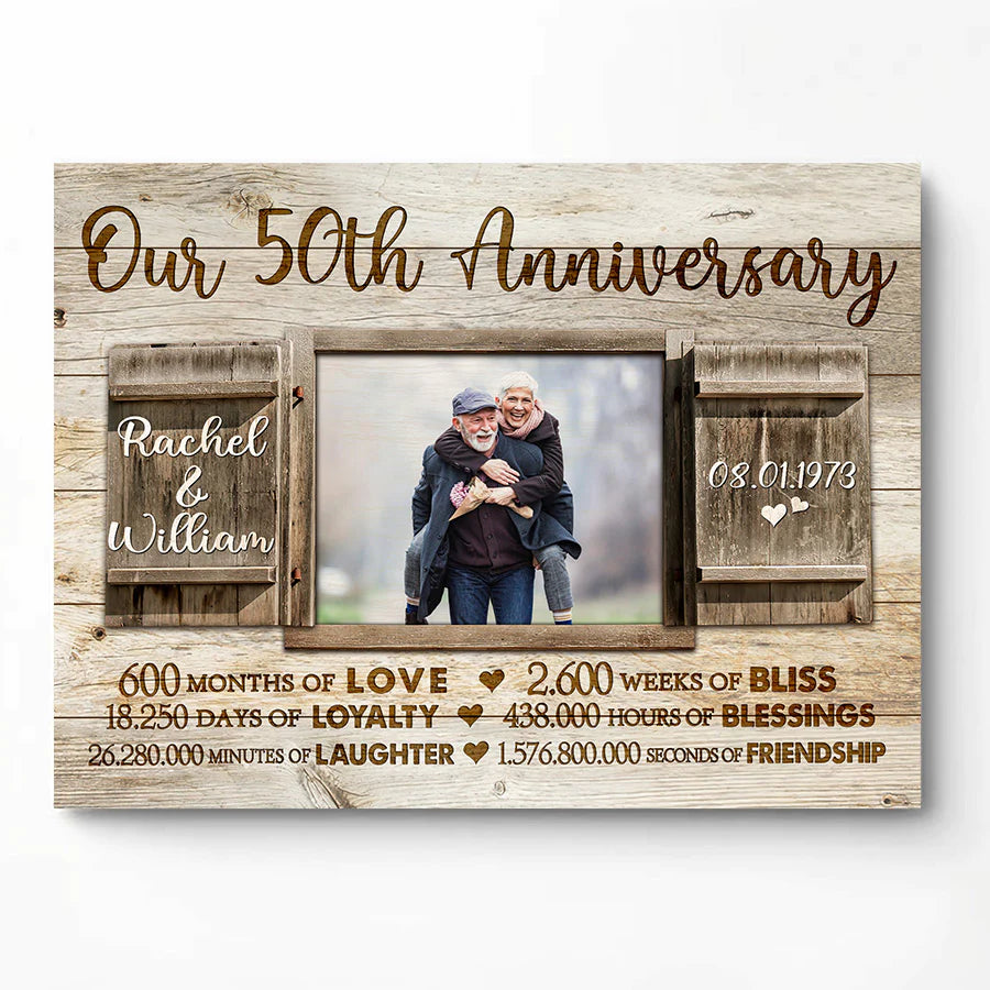 Amazon.com: Yanprint Funny 50th Anniversary Wedding Gifts for Parents,50th  Anniversary Marriage Gifts for Wife Husband Him Her 11OZ : Home & Kitchen