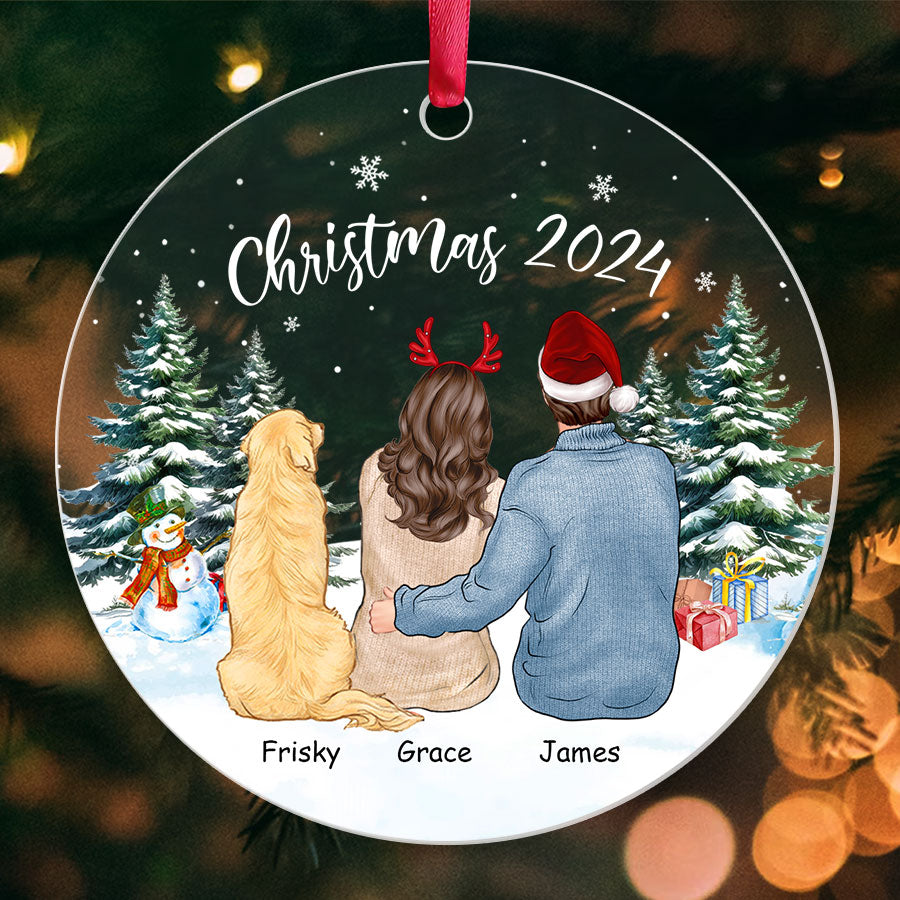 Custom Ornaments Couple