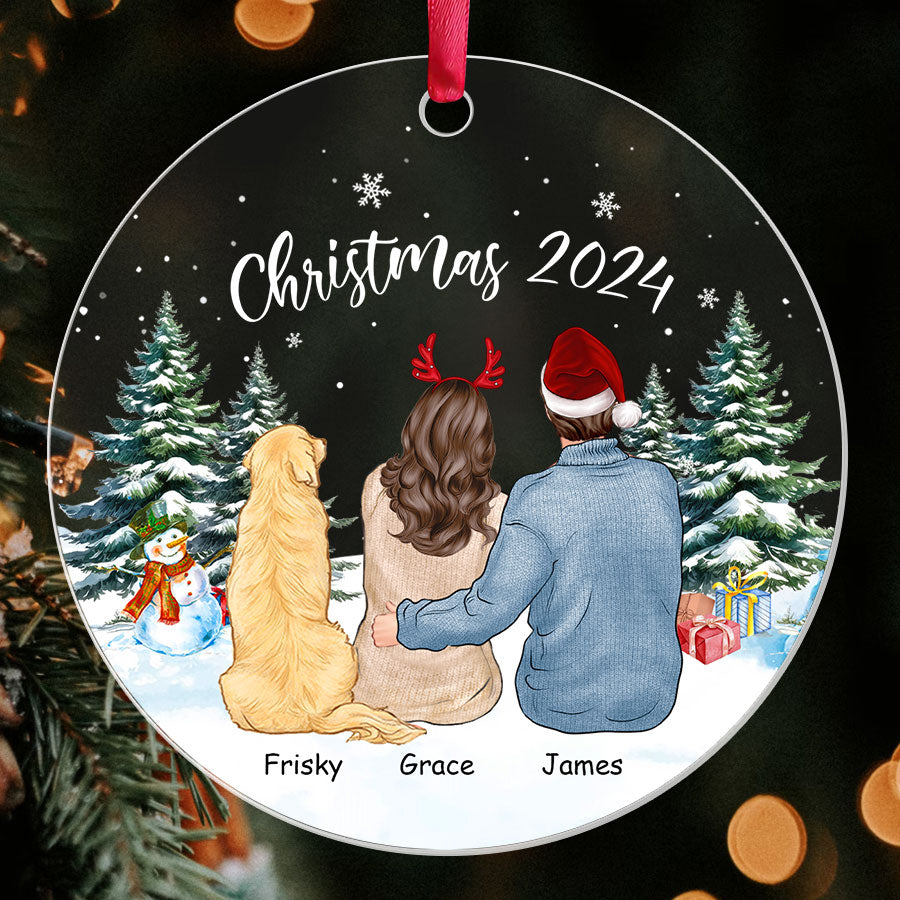 Custom Ornaments Couple