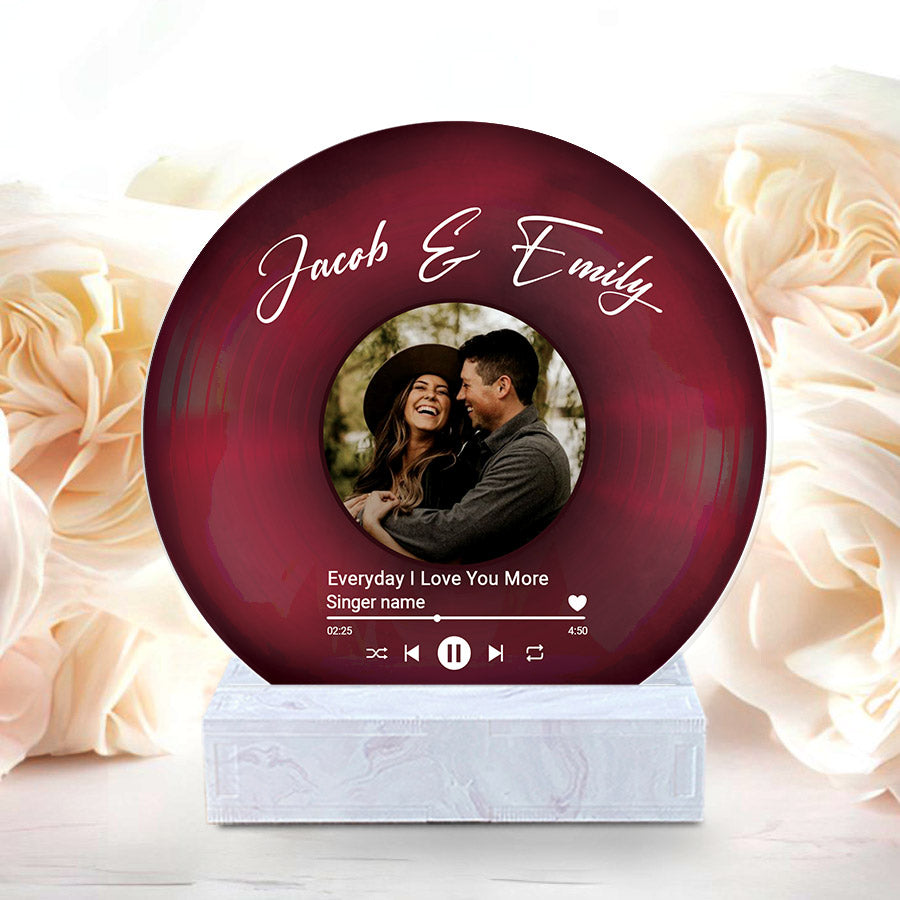 Personalised Vinyl Plaque