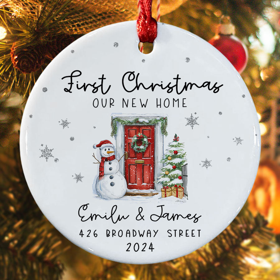 New Home Personalized Ornament