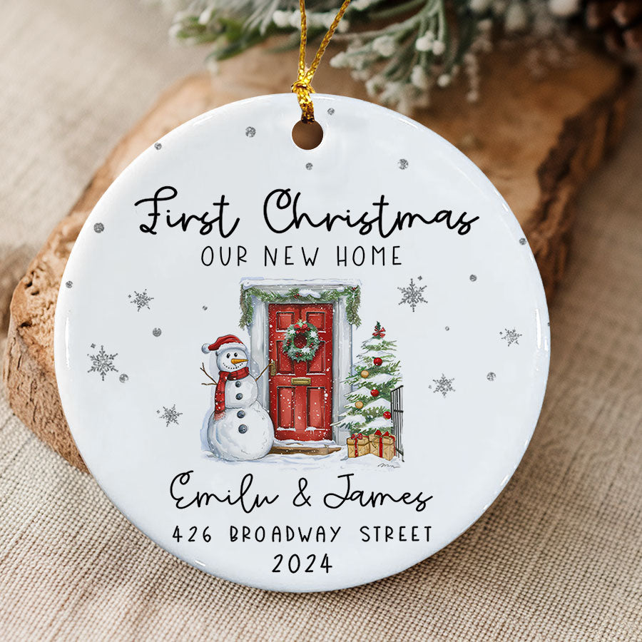 New Home Personalized Ornament