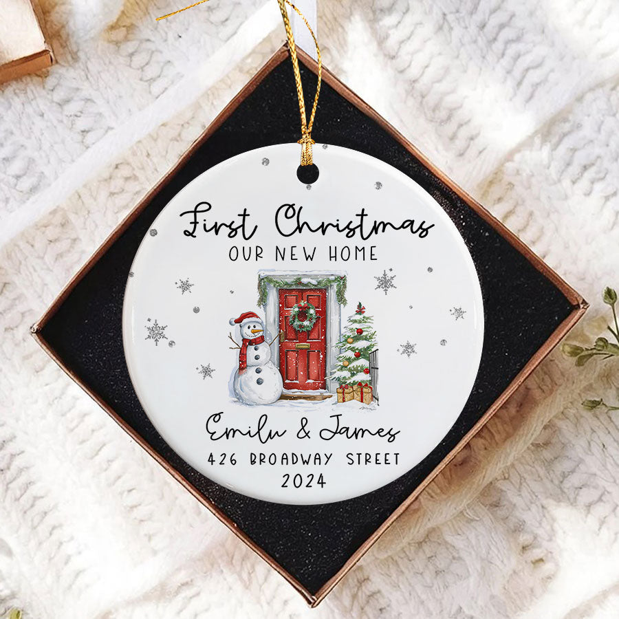 New Home Personalized Ornament