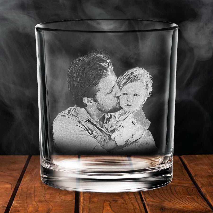 New Dad Whiskey Glass