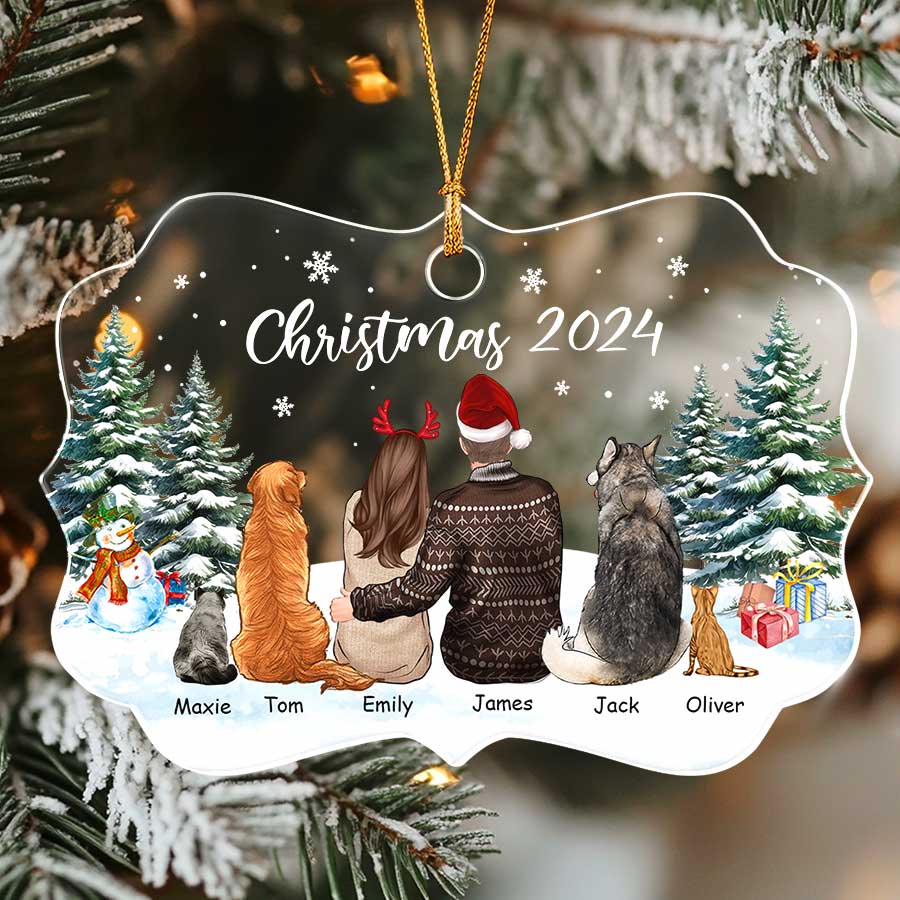 Personalized Christmas Ornaments for Couples