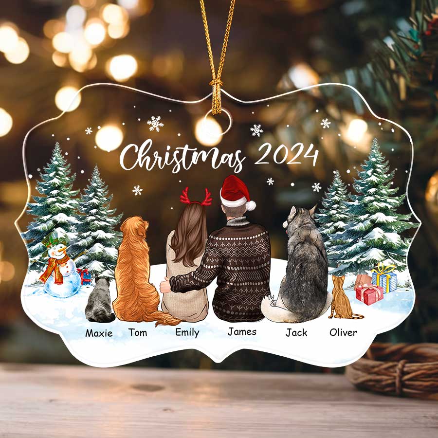 Personalized Christmas Ornaments for Couples