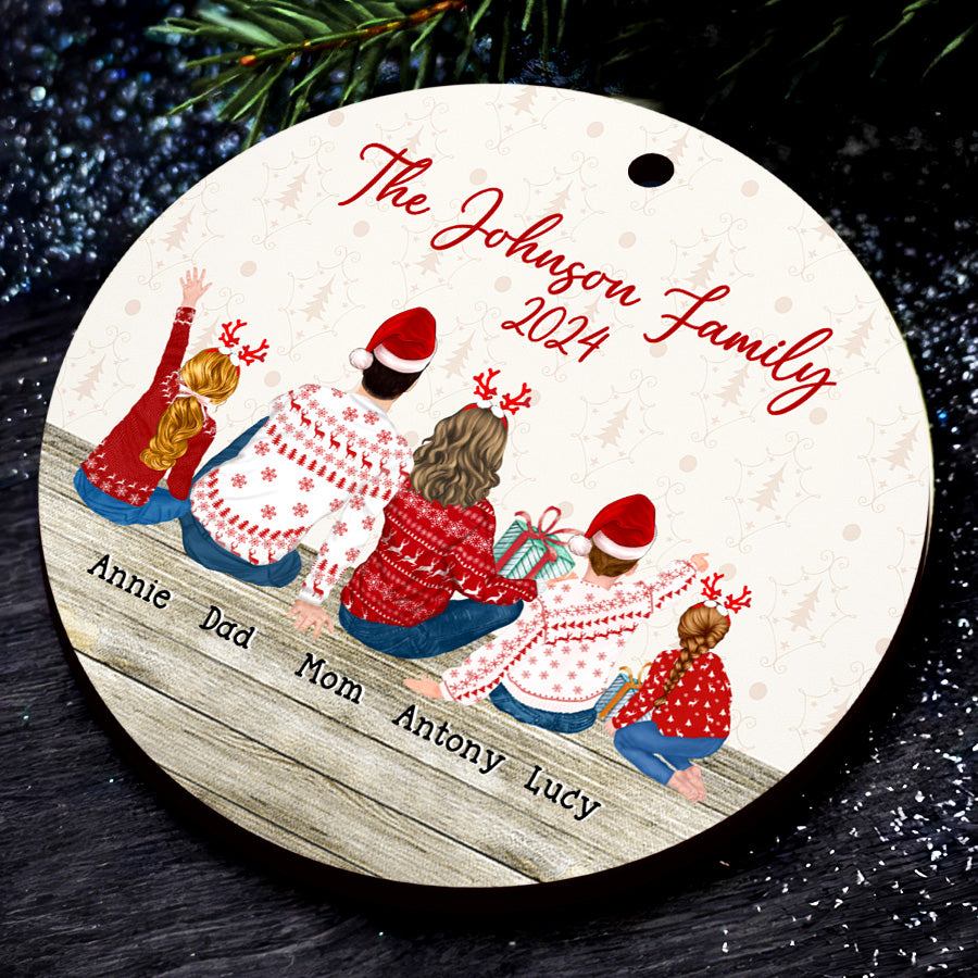 Family of 5 Ornament