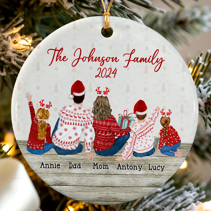 Family of 5 Ornament