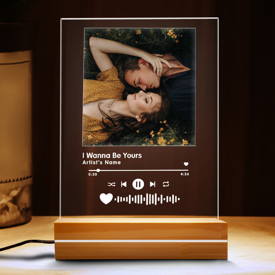 Personalized Song Plaque Anniversary Gift