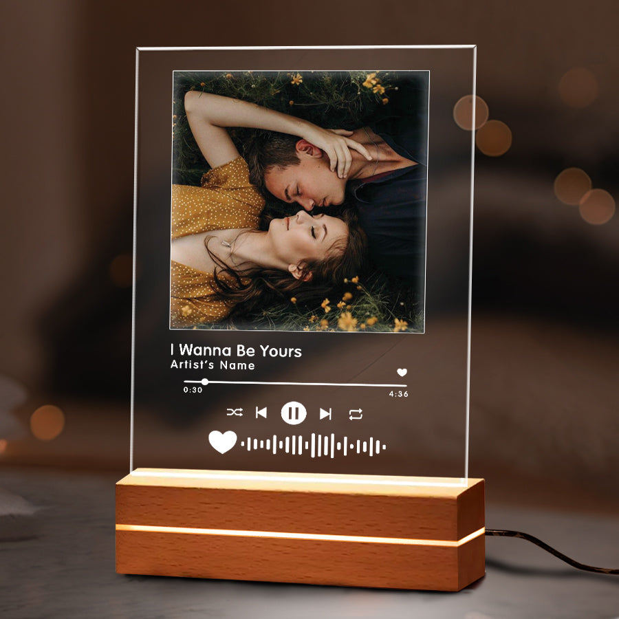 Personalized Song Plaque Anniversary Gift