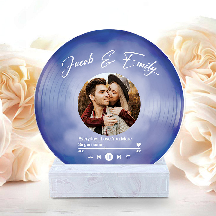 Personalised Vinyl Plaque