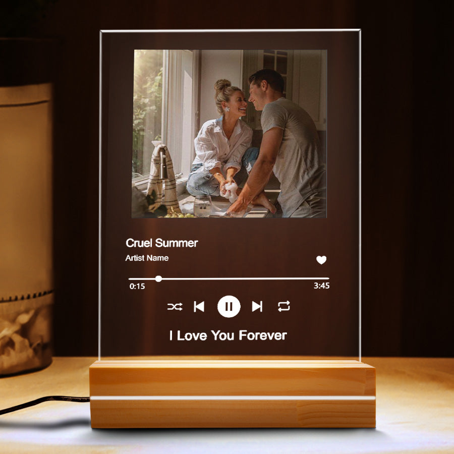 Song Plaques for Couples Anniversary Gift