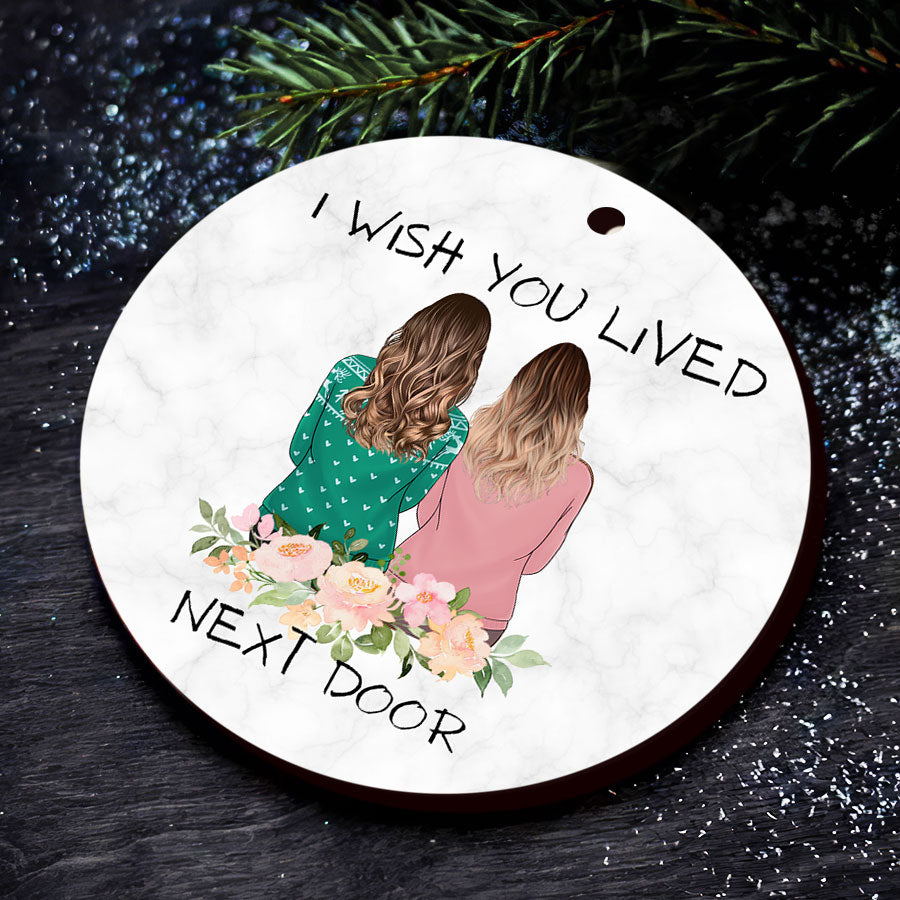 Personalized Friend Ornament