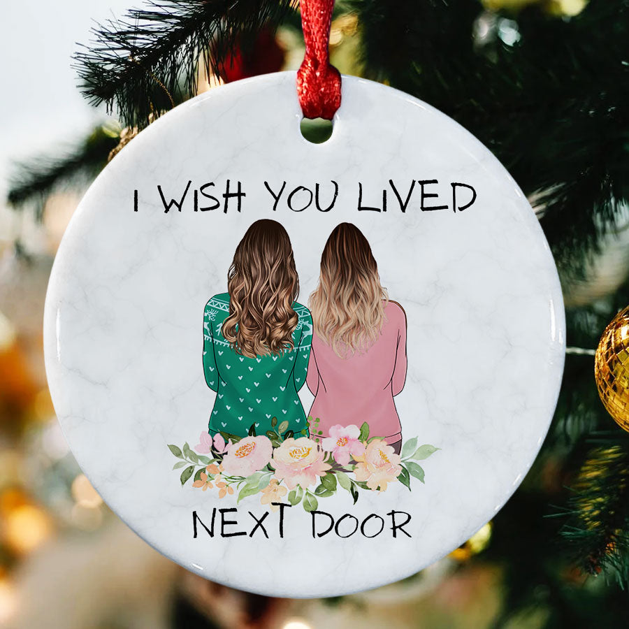 Personalized Friend Ornament