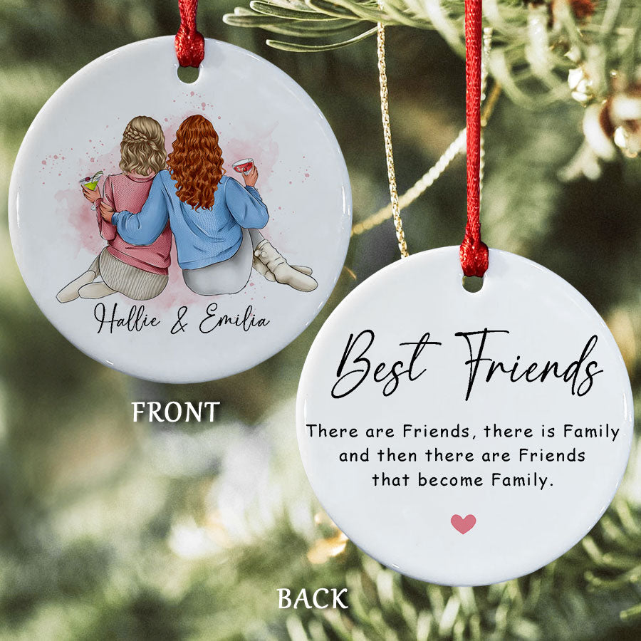 Best Friends Ornaments