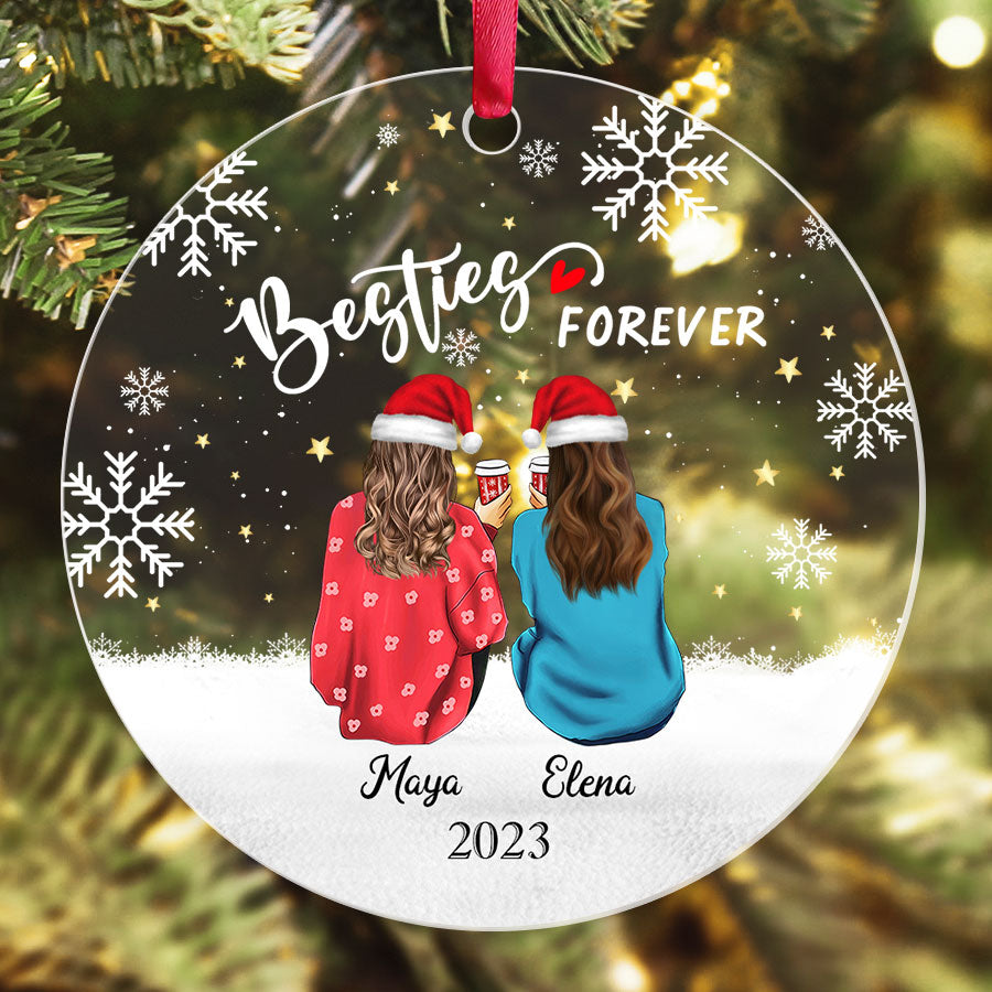 Personalized Christmas Ornaments for Friends