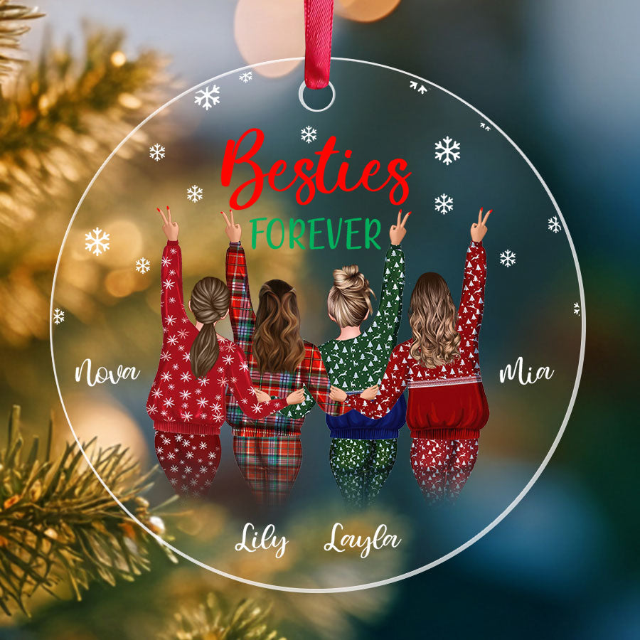 Personalized Friend Ornaments