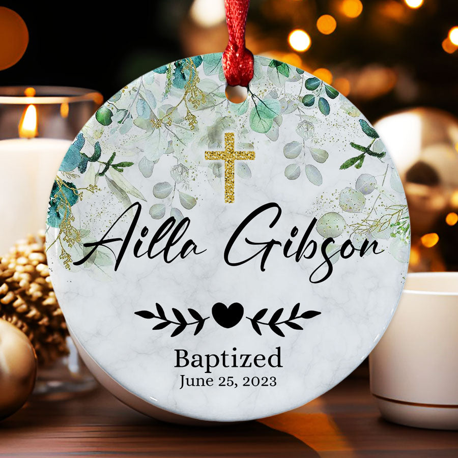 Personalized Crosses for Baptism Gifts