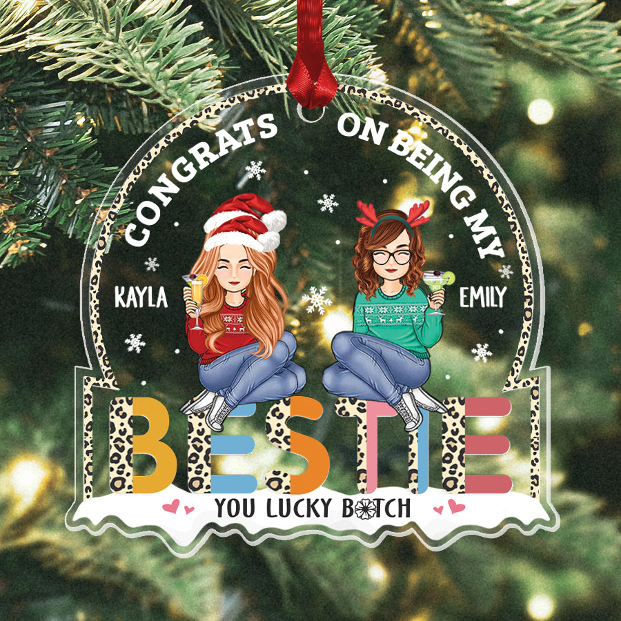 Friend Ornaments Personalized