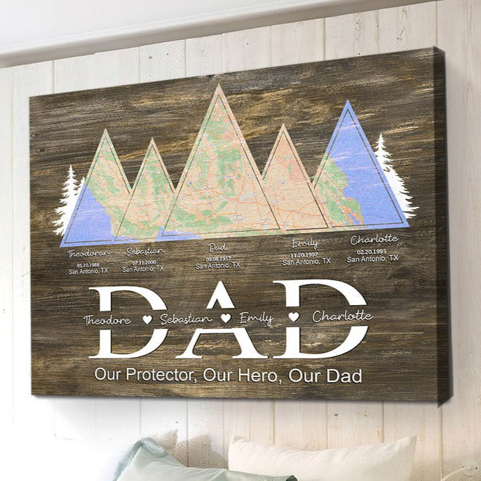 Fathers Day Canvas