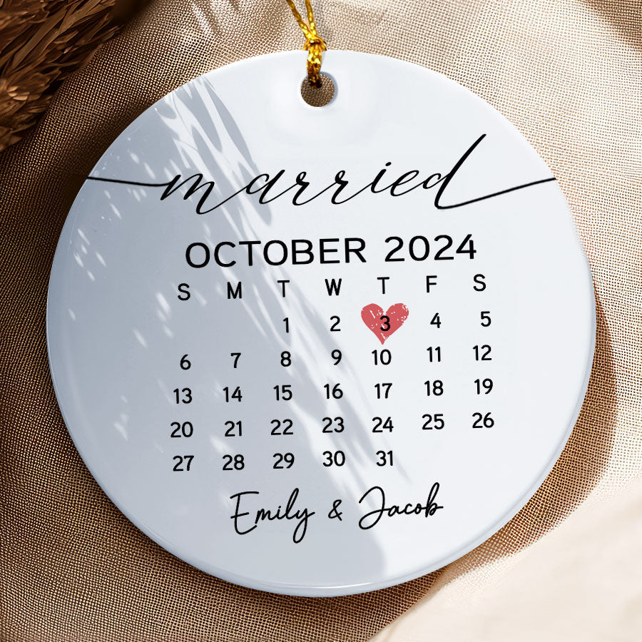 Wedding Calendar Gift