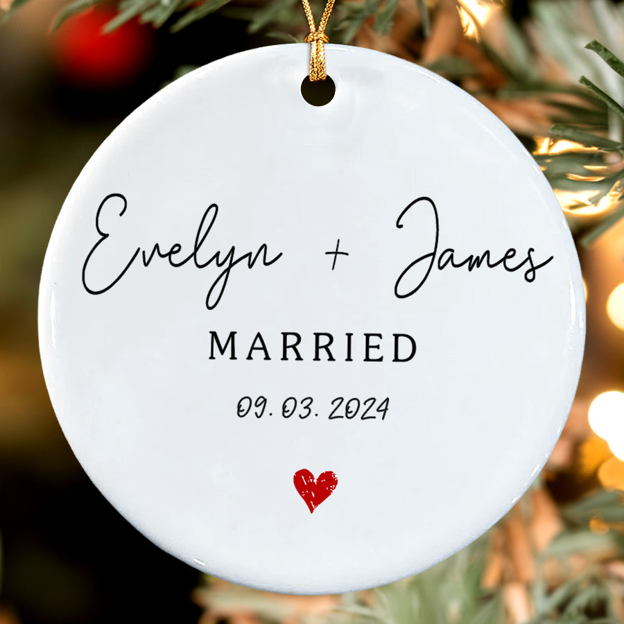 Wedding Couple Ornament