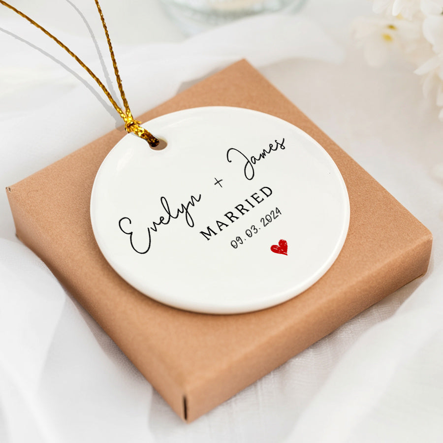 Wedding Couple Ornament