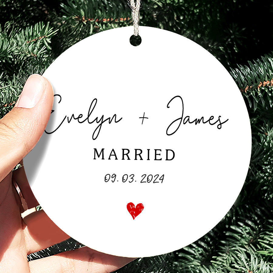 Wedding Couple Ornament