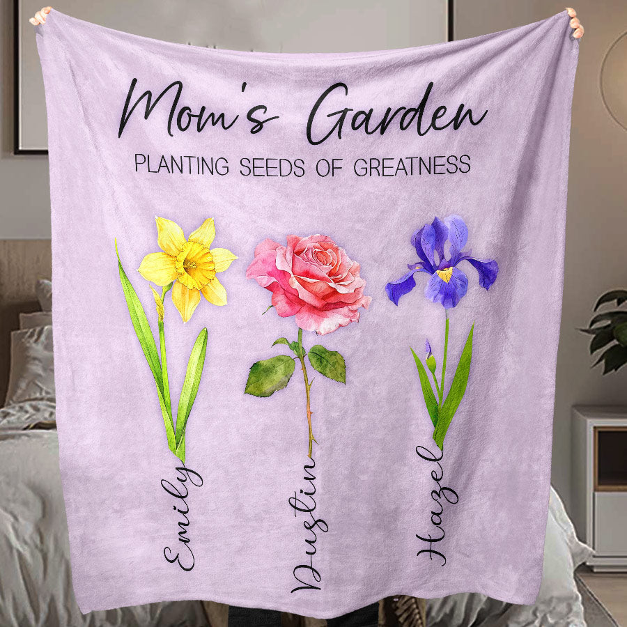 Personalized Mothers Day Blankets