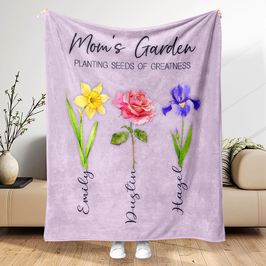 Personalized Mothers Day Blankets