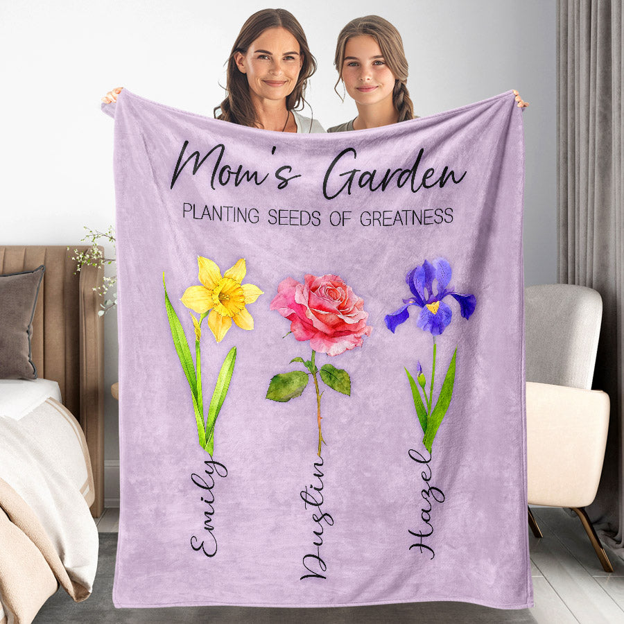 Personalized Mothers Day Blankets