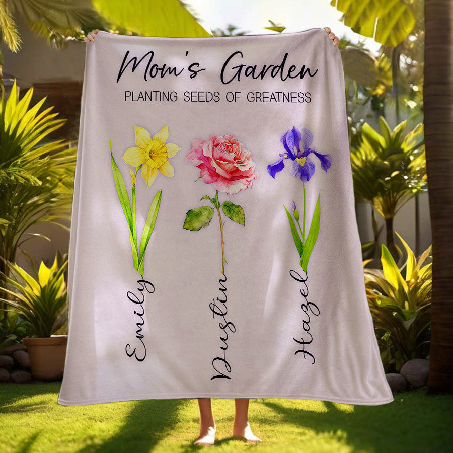 Personalized Mothers Day Blankets