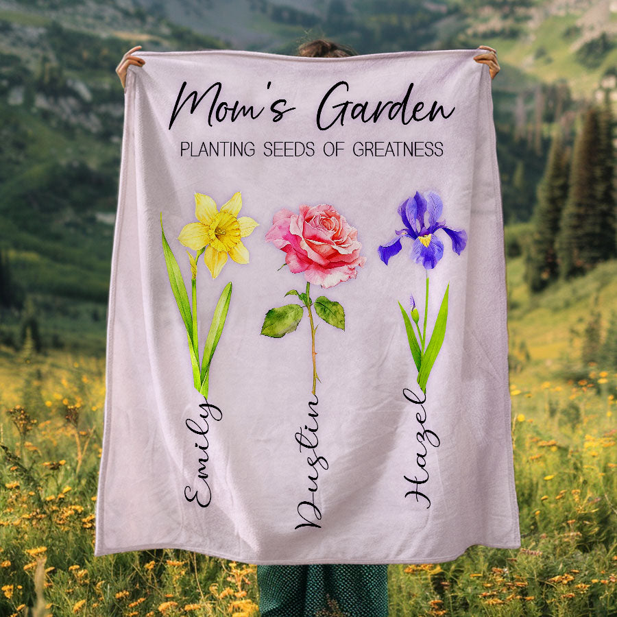 Personalized Mothers Day Blankets