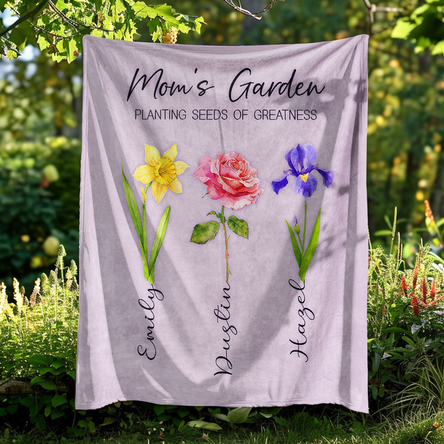 Personalized Mothers Day Blankets