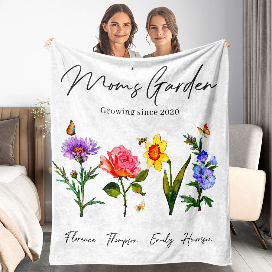 Personalized Mother’s Day Gifts Blankets