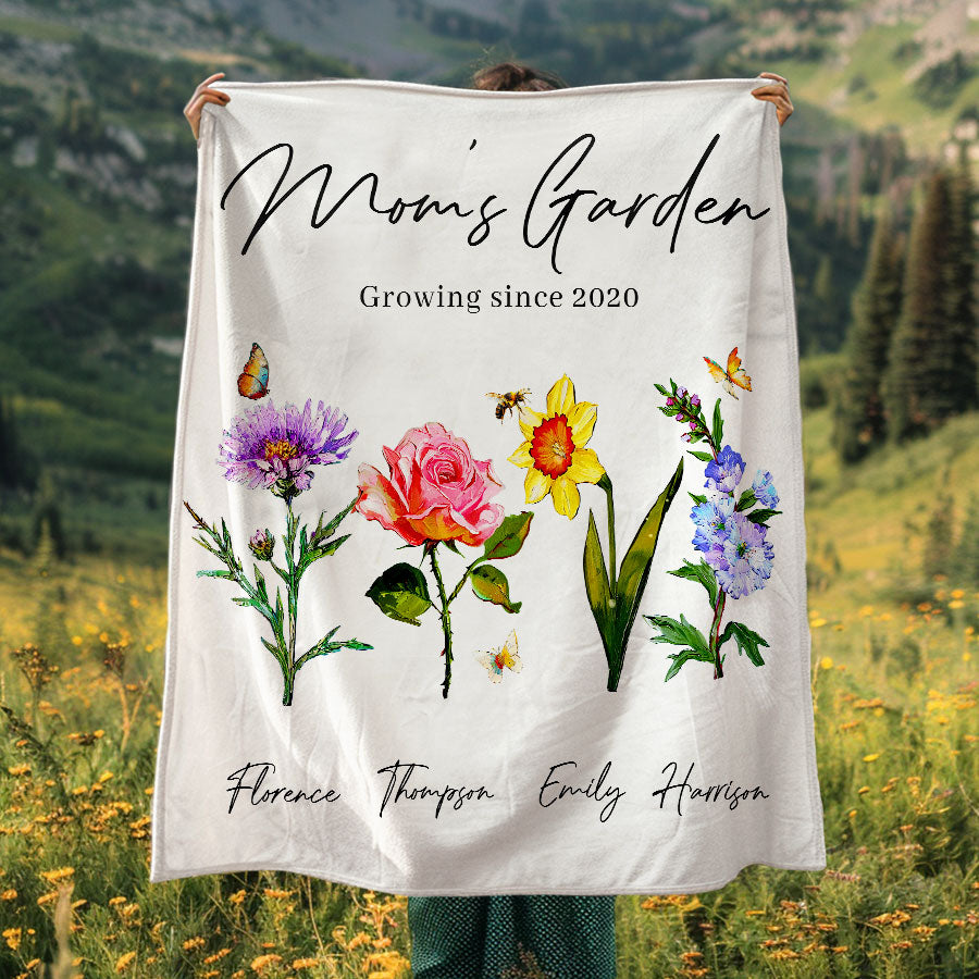 Personalized Mother’s Day Gifts Blankets