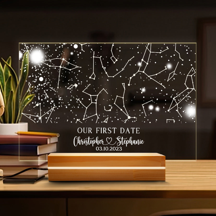 Custom Starmap Anniversary Gift