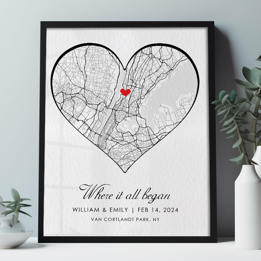 Where It All Began Map Canvas