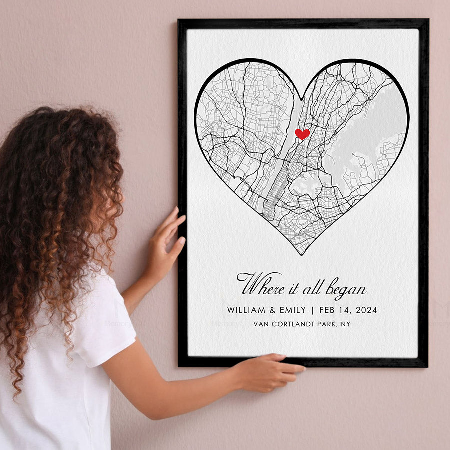 Where It All Began Map Canvas