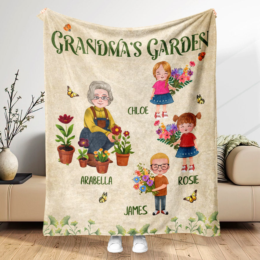 Grandma’s Garden Blanket for Mother’s Day