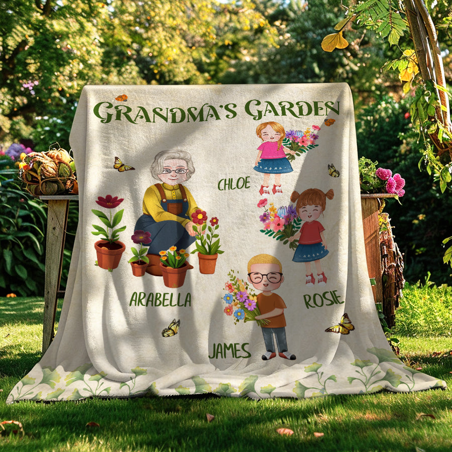 Grandma’s Garden Blanket for Mother’s Day