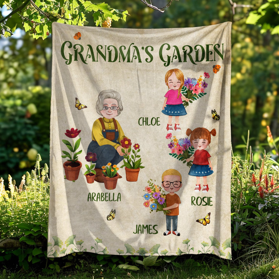 Grandma’s Garden Blanket for Mother’s Day