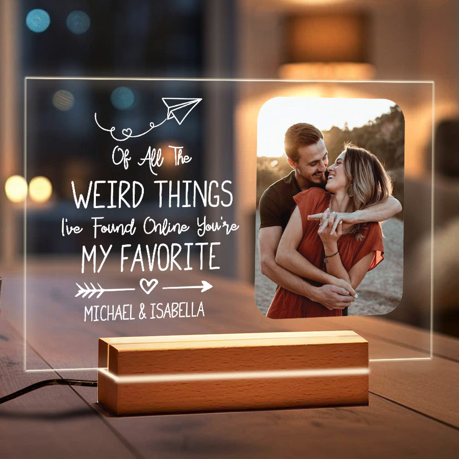 Of All The Weird Things I've Found Online Custom Photo Acrylic Plaque
