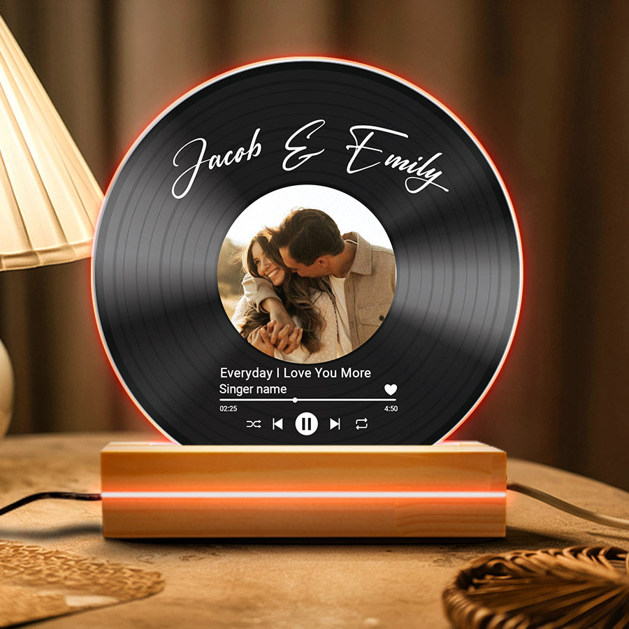 Custom Vinyl Record Plaque