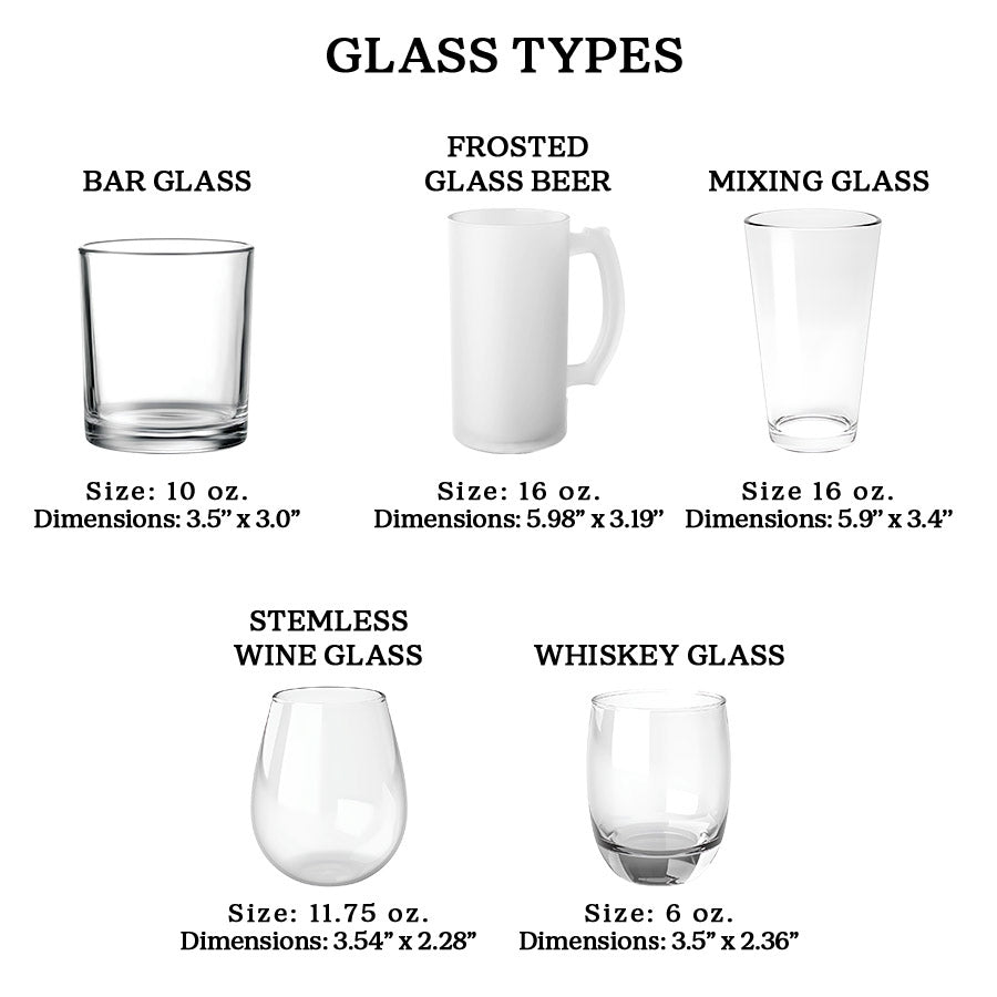 Dad Bar Glass