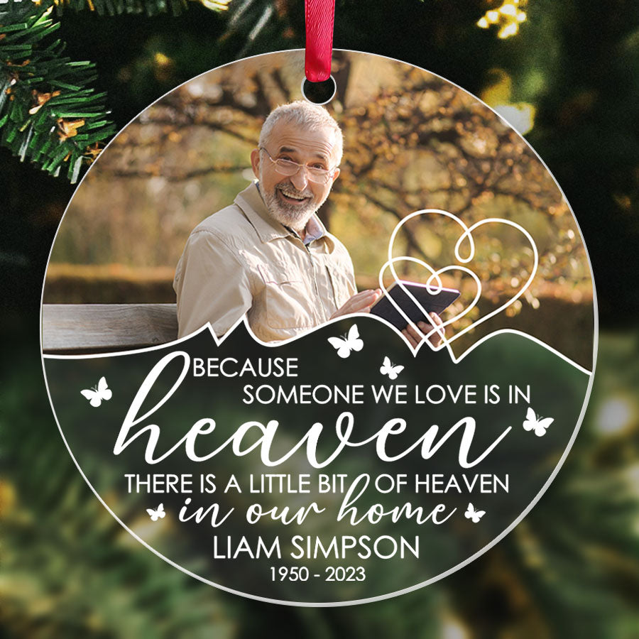 Dad in Heaven Ornament