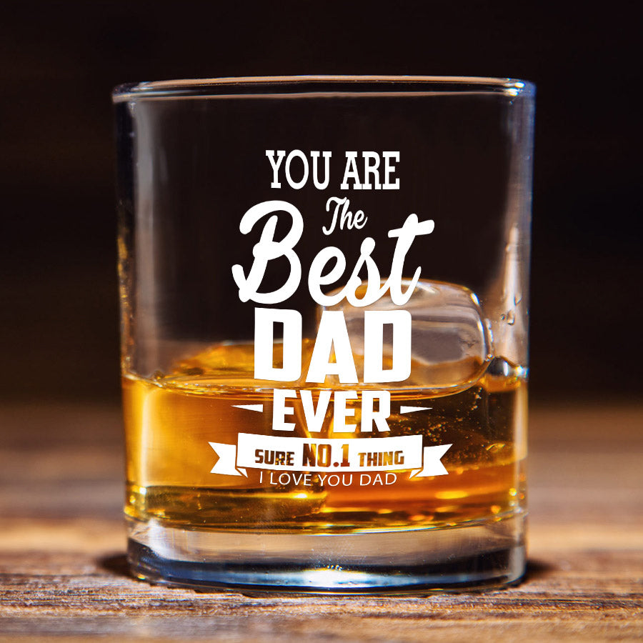 Father’s Day Whiskey Glass